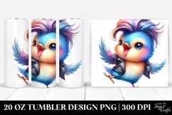 Dancing Baby Bird, Vibrant 20 Oz Tumbler Product Image 1