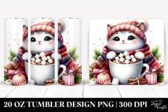 Christmas PNG 20 Oz Tumbler Design Product Image 1