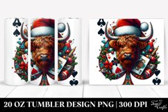 Christmas PNG 20 Oz Tumbler Design Product Image 1