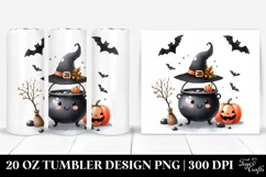 Funny Haloween Cauldron 20 Oz Tumbler Product Image 1