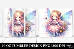 Colorful Fairy Design | 20 oz Tumbler Product Image 1