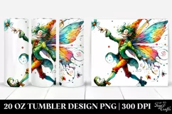 Funny Fairy Dancing 20 oz Tumbler Product Image 1