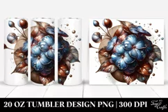 Glossy Impatiens, Metalic | 20 Oz Tumbler Product Image 1