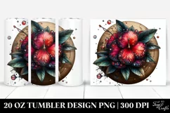 Glossy Impatiens, Metalic | 20 Oz Tumbler Product Image 1