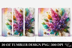 Colorful Lilac | 20 Oz Tumbler Product Image 1
