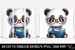 Cute Baby Panda | 20 oz Tumbler Product Image 1