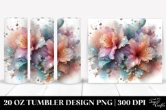 Abstract Pastel Rhododendron Tumbler | 20 oz Tumbler Product Image 1