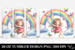 Colorful Cute Fairy Tumbler Product Image 1