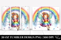 Colorful Cute Fairy Tumbler Product Image 1