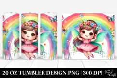 Colorful Cute Fairy Tumbler Product Image 1