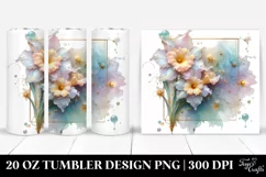 Glossy Narcissus 20 Oz Tumbler Product Image 1