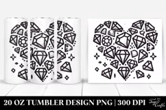 Love 20 Oz Tumbler Png Product Image 1