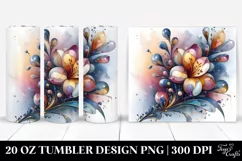 Glossy Freesia | 20 oz Tumbler Product Image 1