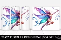 Funny Fairy Dancing 20 oz Tumbler Product Image 1