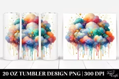 20 Oz Tumbler Sublimation | Glossy Rose with Metallic Product Image 1