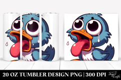Dramatic Duck, 20 Oz Tumbler Product Image 1