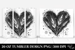 Valentines 20 Oz Tumbler Png Product Image 1
