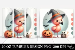 Cute Baby Flamingo PNG Product Image 1