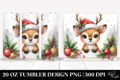 Christmas PNG 20 Oz Tumbler Design Product Image 1