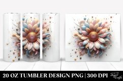 Sunflower Clipart 20 Oz Tumbler Product Image 1