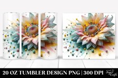 Sunflower Clipart 20 Oz Tumbler Product Image 1