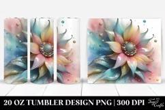 Sunflower Clipart 20 Oz Tumbler Product Image 1