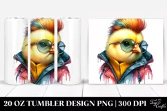 Baby Owl Posing 20 Oz Tumbler Product Image 1