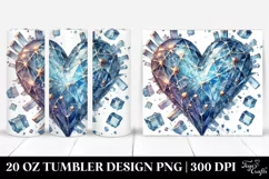 Valentines 20 Oz Tumbler Png Product Image 1