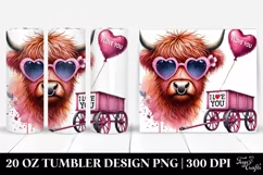Love 20 Oz Tumbler Png Product Image 1