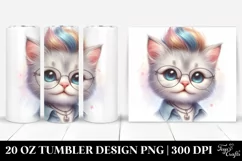 Baby Cat with es, Transparent PNG Product Image 1