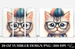 Baby Cat with es, Transparent PNG Product Image 1