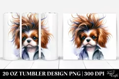 Cute Baby Spaniel 20 Oz Tumbler Product Image 1