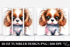 Cute Baby Spaniel 20 Oz Tumbler Product Image 1