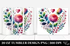 Love 20 Oz Tumbler Png Product Image 1