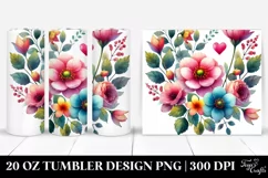 Valentines 20 Oz Tumbler Png Product Image 1