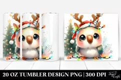 Parrot with Reindeer Horns, Transparent PNG Product Image 1
