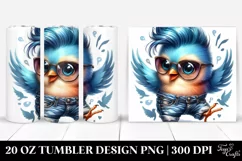Baby Bird with Sunglasses, Transparent PNG Product Image 1