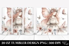 Washed Watercolor Boho Fairy | 20 oz Tumbler/br Product Image 1