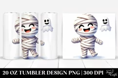 Funny Halloween Mummy 20 Oz Tumbler Product Image 1