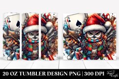 Owl with Santa Hat Clipart Product Image 1