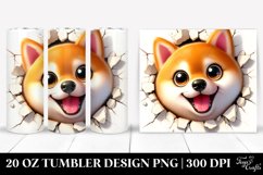 Crazy Fur Shiba Inu | 20 Oz Tumbler Product Image 1