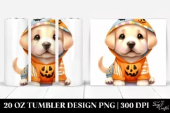 Baby Labrador Retriever Halloween PNG Product Image 1