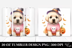 Baby Labrador Retriever Halloween PNG Product Image 1