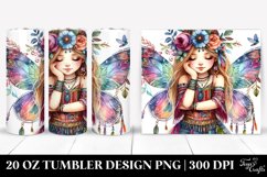 Colorful Boho Fairy | 20 Oz Tumbler Product Image 1