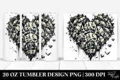 Valentines 20 Oz Tumbler Png Product Image 1