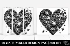 Valentines 20 Oz Tumbler Png Product Image 1