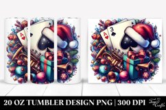 Christmas PNG 20 Oz Tumbler Design Product Image 1