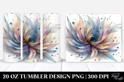 Shiny Iris Clipart, Transparent 20 Oz Tumbler Product Image 1