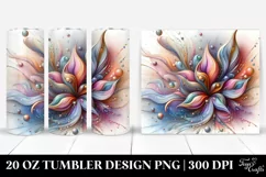 Shiny Iris Clipart, Transparent 20 Oz Tumbler Product Image 1