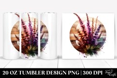Abstract Stained Heather | 20 Oz Tumbler Product Image 1